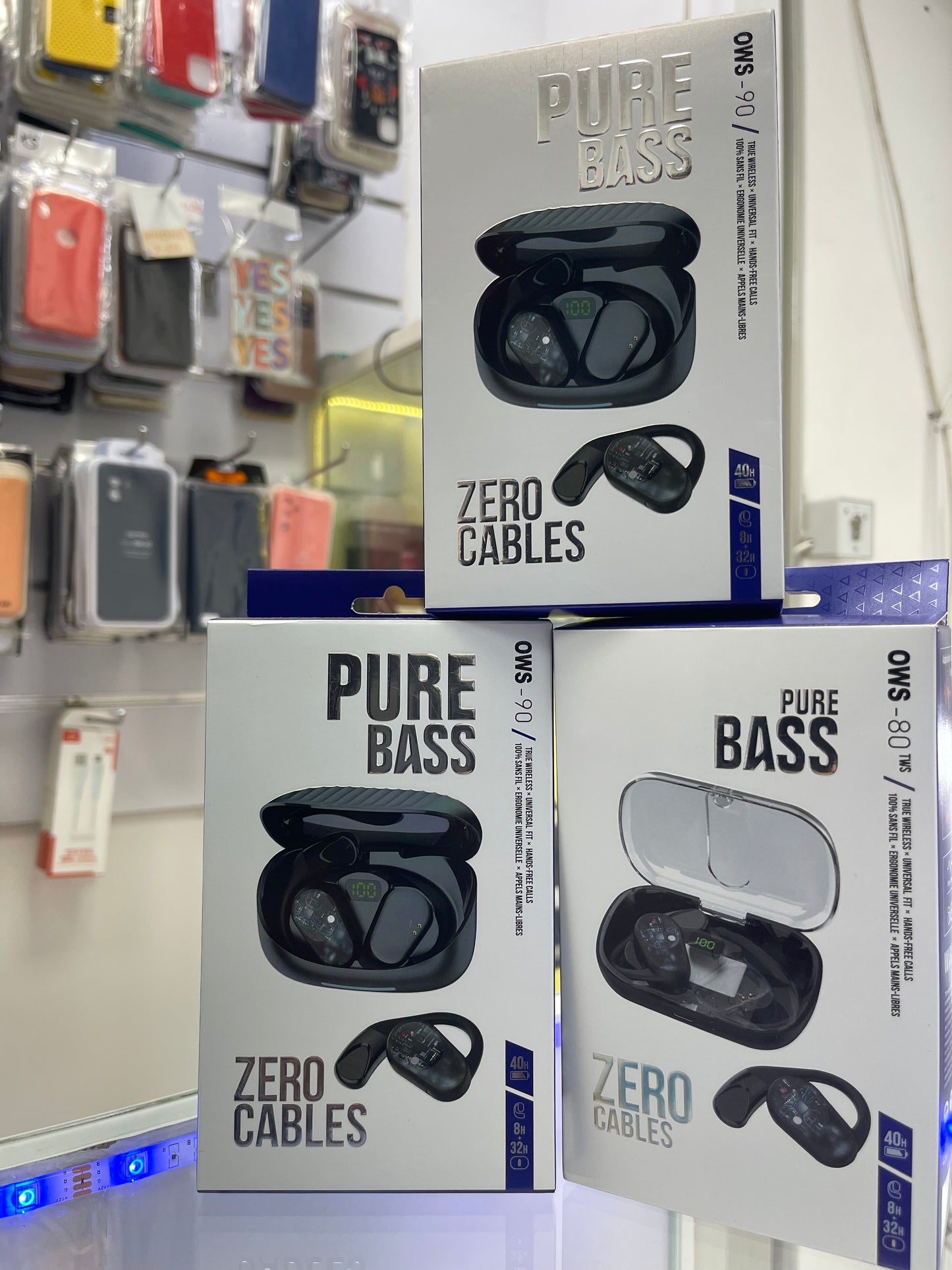 Pure Bass Bluetooth headset