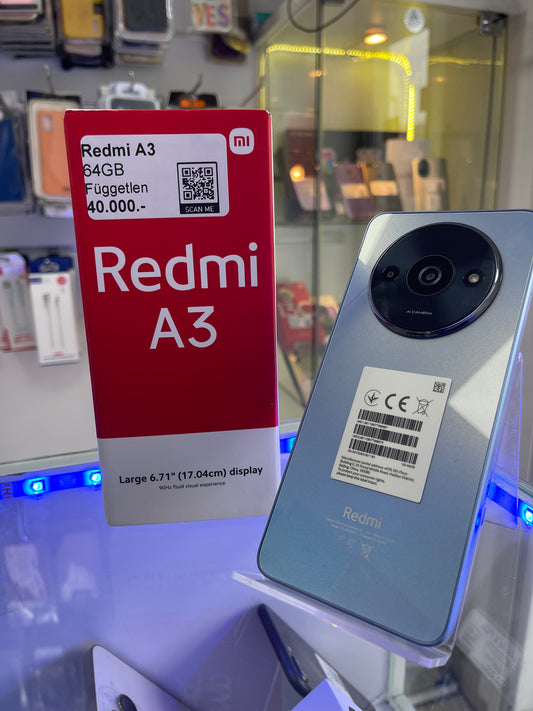 Redmi A3 - 64GB - Kártyafüggetlen- ÚJ Null Perces