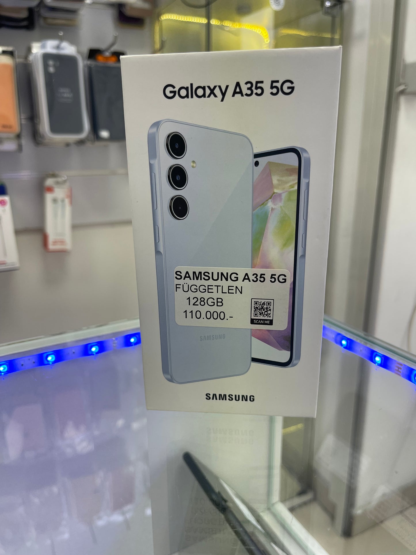 Samsung A35-128GB-Kártyafüggetlen- ÚJ Bontatlan