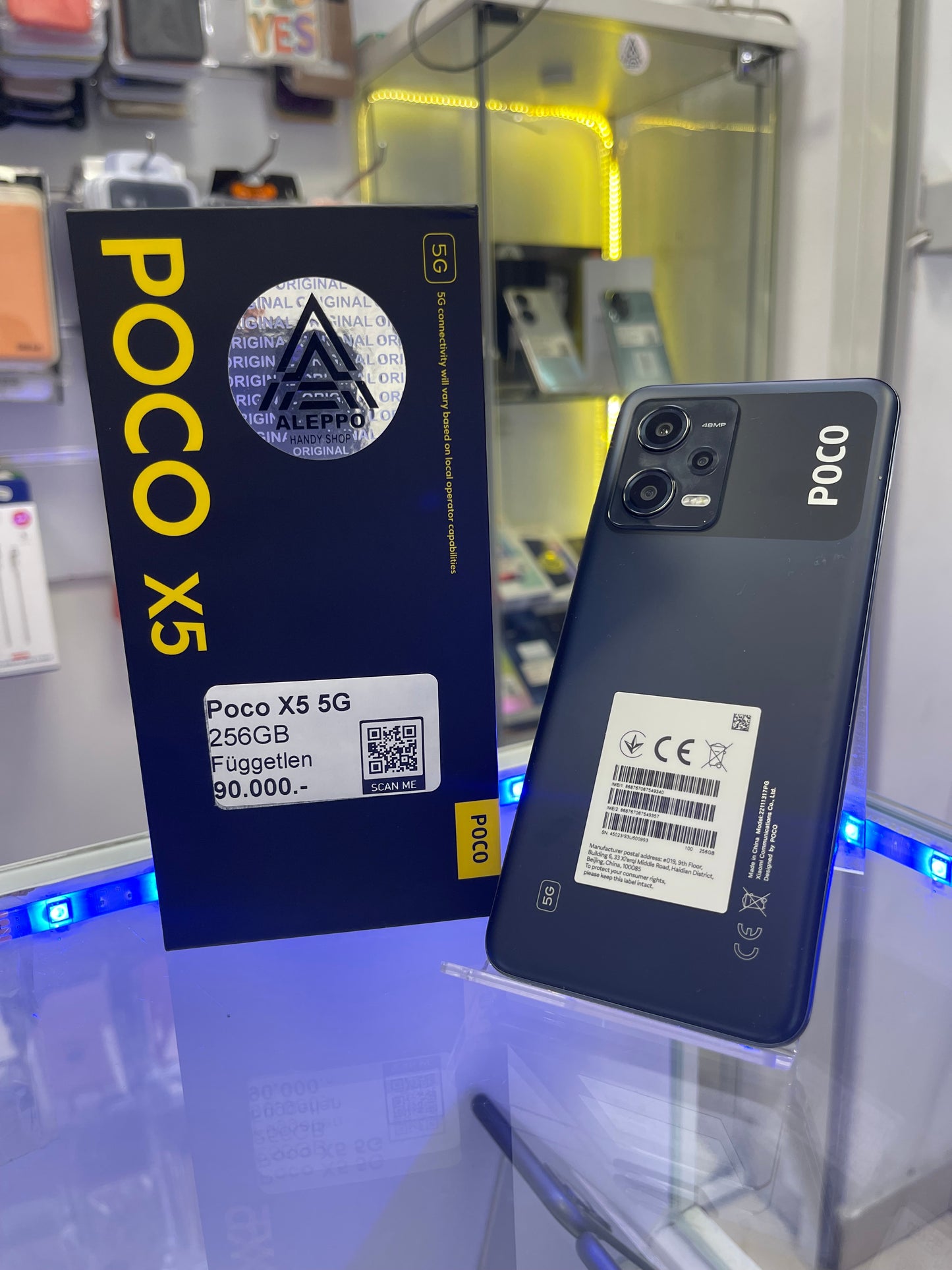 Poco X5 5G - 256GB- Kártyafüggetlen- ÚJ Null perces